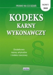Kodeks karny wykonawczy (Uszkodzona okładka)
