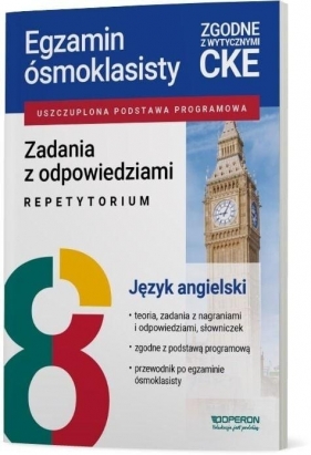 Egzamin ósmoklasisty SP 8 J. ang. Repetytorium - Opracowanie zbiorowe