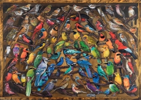 Ravensburger, Puzzle 1000: Świat Ptaków (12000281)