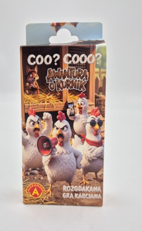 Coo? Cooo? Awantura o Kurnik - kieszonkowa rodzinna gra karciana