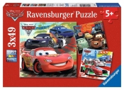 Ravensburger, Puzzle 3x49: Disney - Auta 2 (092819)