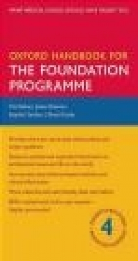 Oxford Handbook for the Foundation Programme Simon Eccles, Stephan Sanders, James Dawson