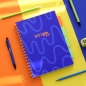 Kołozeszyt Strigo Pads Project Book B5 kratka Neon - Granatowy