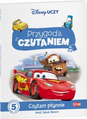 Disney uczy: Disney Cars. Przygoda z czytaniem - Jakub Skworz