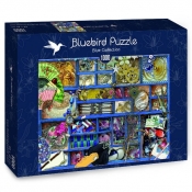 Bluebird Puzzle 1000: Niebieska kolekcja (70481)