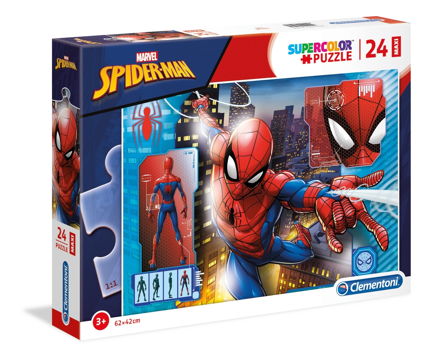 Puzzle Maxi SuperColor 24: Spider-Man (28507)