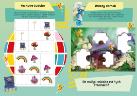 Smerfy. Wielki Film. Książka do wyklejania - Opracowanie zbiorowe