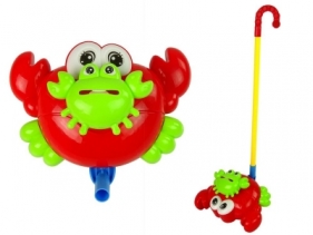 Pchacz na kiju krab czerwony z dźwiękiem