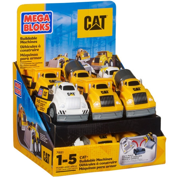 MEGA BLOKS Cat pojazdy mix (07881UT134)