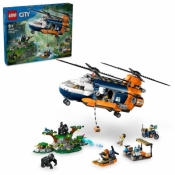 LEGO(R) CITY 60437 Helikopter badaczy dżungli w bazi