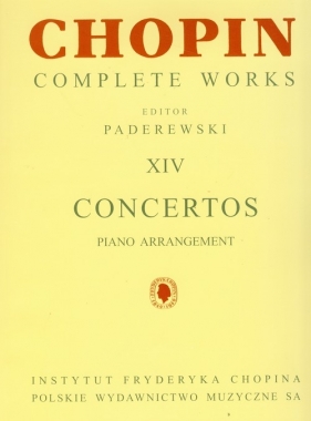 Chopin Complete Works XIV Koncerty