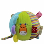 Piłka z grzechotką New Baby Żyrafa 14 cm (4838a)