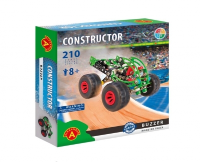 Mały Konstruktor - Buzzer Monster Truck ALEX