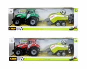 Traktor z maszyną