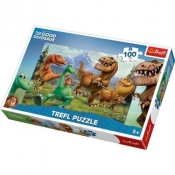 PUZZLE 100 WSPÓLNA WĘDRÓWKA DOBRY DINOZAUR (16282)