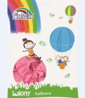 Balony Metal 12" różowy (100szt) FIORELLO