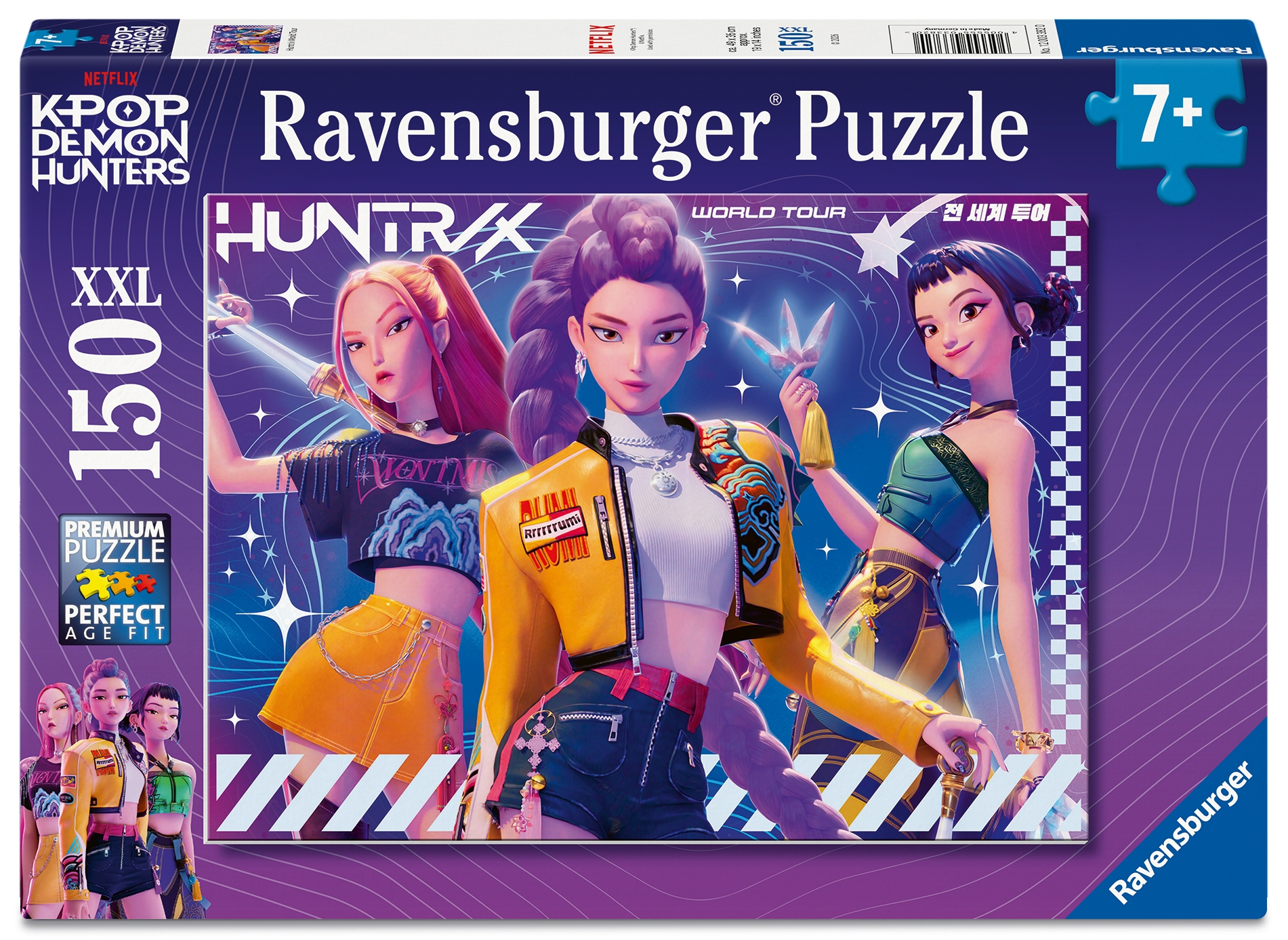 Puzzle dla dzieci 2D: Kpop Demon Hunters 150 el.