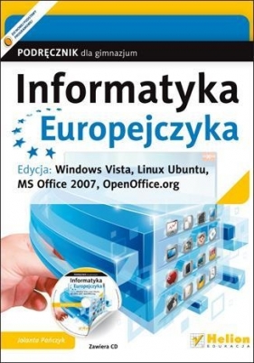 Informatyka Europejczyka Podręcznik Edycja Windows Vista (Uszkodzona okładka) - Pańczyk Jolanta