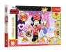 Puzzle 100 Glitter Minie i błyskotki