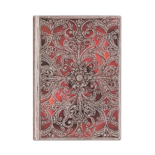 Notatnik gładki, Paperblanks  Garnet Midi Flexi