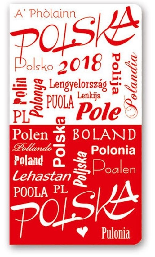 Kalendarz 2018 A6 11T kieszonkowy Polska