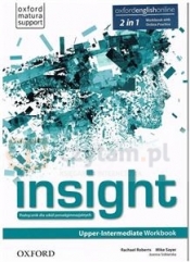 Insight Upper-Intermadiate Workbook with Online Practice - Rachael Roberts, Mike Sayer