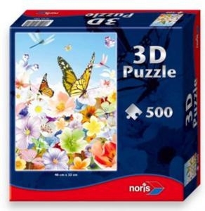 Puzzle z efektem 3D Motyle 500 elementów