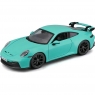  Porsche 911 GT3 mint green 1:24 BBURAGO