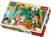 Puzzle 30 Jake i piraci z Nibylandii Skarb (18182)