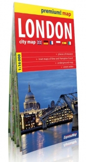 London city map 1:16 000