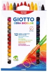 Kredki woskowe dwustronne Cera - 24 kolory