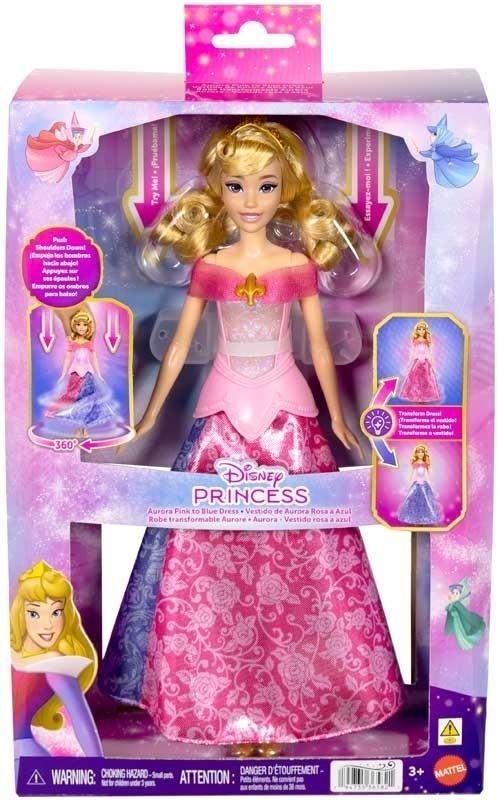 <img src='https://webimage.pl/pics/821/5/d0194735365821.jpg' style='height:440px' /> Lalka Disney Princess Aurora Kolorowa przemiana