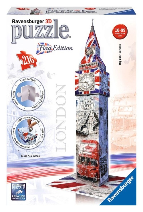 Puzzle 3D Flag Edition Big Ben 216 (125821)