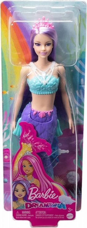 Lalka Barbie Dreamtopia Syrenka Fioletowo-niebieski ogon (HGR08/HGR10)