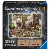 Puzzle Exit 759: Studio artysty (16782) (Uszkodzone opakowanie)