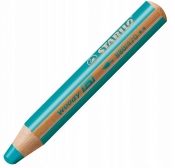 Kredka drewniana XXL - Woody 3w1 - Turkusowa (880/470)