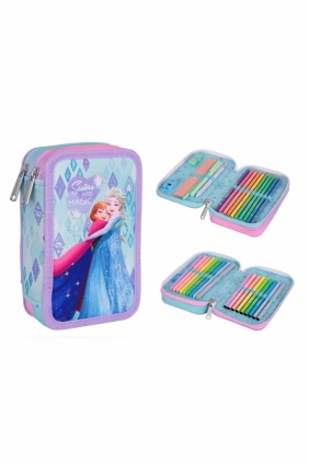 Coolpack, Piórnik podwójny z wyposażeniem Jumper 2 Disney Core - Frozen (F066776)