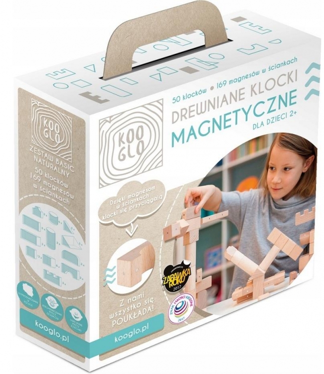 Klocki drewniane Basic Natural 50szt