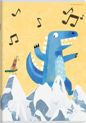 Zeszyt Top 2000 Boy's Card A6/32k kratka, 1 szt