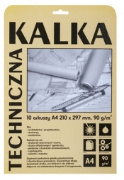 Kalka techniczna A4/10K 90g