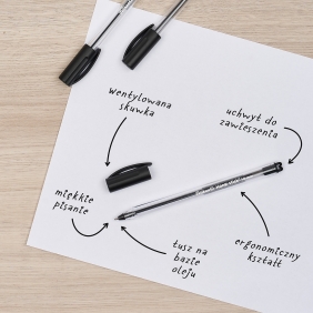 Długopis Pelikan Hang Stick K86 - czarny, 1 szt