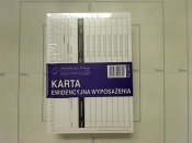 Karta ewidencyjna wyposażenia 346-3