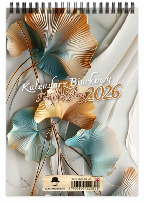 Kalendarz 2026 trójdzielny - Pionowy A5, 1 szt.