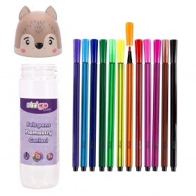 Flamastry Wilk, 12szt
