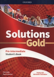Solutions Gold Pre-Intermediate Podręcznik (Uszkodzona okładka)