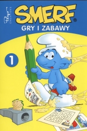 Smerfy Gry i zabawy t. 1 kolorowanka