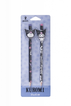 Coolpack, Ołówek z gumową nakładką - Kuromi, 2 szt (13822PTR)
