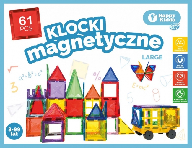 Klocki magntyczne 61el