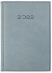 Kalendarz 2022 Dzienny A5 Vivella Szary 21D-08