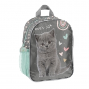 Plecak przedszkolny szkolny - Lovely Cat